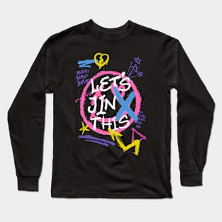 Let’s Jinx This - Arcane-Inspired Graffiti Tee Long Sleeve T-Shirt